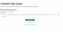 Tablet Screenshot of internet-free-zones.blogspot.com