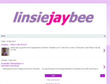 Tablet Screenshot of linsiejaybee.blogspot.com