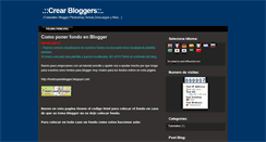 Desktop Screenshot of crearblogspot.blogspot.com