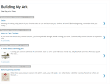 Tablet Screenshot of buildingmyark.blogspot.com