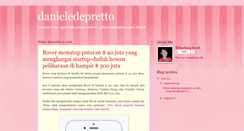 Desktop Screenshot of danieledepretto.blogspot.com