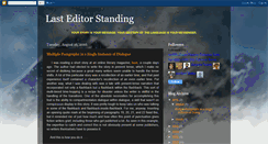 Desktop Screenshot of lasteditorstanding.blogspot.com