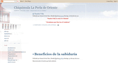 Desktop Screenshot of chiquimulaperladeoriente.blogspot.com