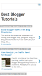 Mobile Screenshot of bestbloggertutorials.blogspot.com