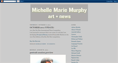 Desktop Screenshot of michellemariemurphy.blogspot.com