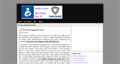 Desktop Screenshot of healthycarrier.blogspot.com