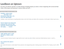 Tablet Screenshot of lowdownonuptown.blogspot.com