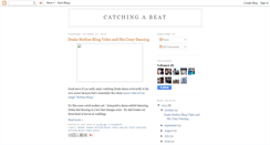 Desktop Screenshot of catchingabeat.blogspot.com