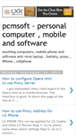 Mobile Screenshot of pcmsoft.blogspot.com