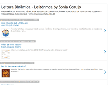 Tablet Screenshot of leituradnmca-soniacorujo.blogspot.com