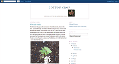 Desktop Screenshot of cottoncrop.blogspot.com