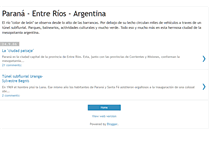 Tablet Screenshot of paranaentrerios.blogspot.com