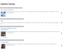 Tablet Screenshot of isabela-santos.blogspot.com