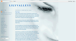 Desktop Screenshot of lily-valleys.blogspot.com