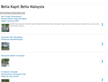 Tablet Screenshot of beliakapit.blogspot.com