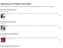 Tablet Screenshot of hobieandgobie.blogspot.com