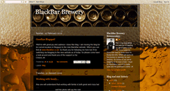 Desktop Screenshot of blackbarbrewery.blogspot.com