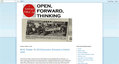 Desktop Screenshot of openforwardthinking.blogspot.com