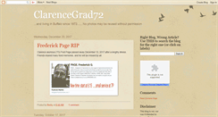 Desktop Screenshot of clarencegrad72.blogspot.com