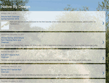 Tablet Screenshot of nativebydesign.blogspot.com