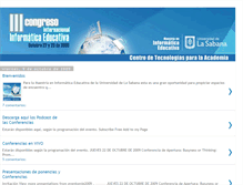 Tablet Screenshot of congreso-mie-2009.blogspot.com