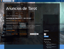 Tablet Screenshot of anunciosdetarot.blogspot.com