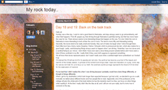 Desktop Screenshot of myrocktoday.blogspot.com