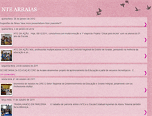 Tablet Screenshot of nte-arraias.blogspot.com