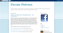 Desktop Screenshot of elevatewellness.blogspot.com