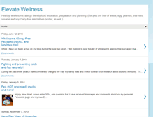 Tablet Screenshot of elevatewellness.blogspot.com