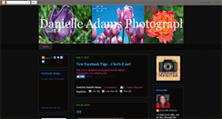 Desktop Screenshot of daniadamsphotography.blogspot.com