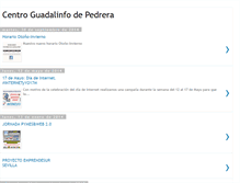 Tablet Screenshot of guadalinfopedrera.blogspot.com