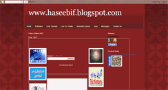 Desktop Screenshot of haseebif.blogspot.com