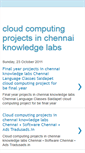 Mobile Screenshot of cloudcomputingtraininginchennai.blogspot.com