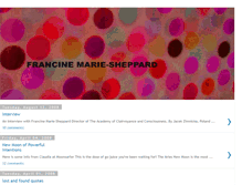 Tablet Screenshot of francinemarie.blogspot.com