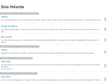 Tablet Screenshot of doiaholanda.blogspot.com