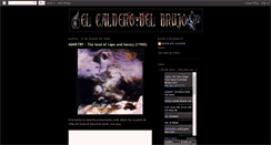 Desktop Screenshot of calderodelbrujo.blogspot.com