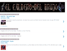Tablet Screenshot of calderodelbrujo.blogspot.com
