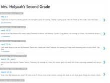 Tablet Screenshot of holyoakgrade2.blogspot.com