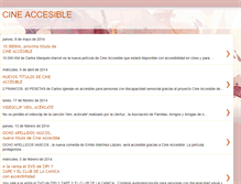 Tablet Screenshot of cineaccesible.blogspot.com