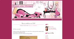 Desktop Screenshot of belezacomvanessa.blogspot.com