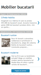 Mobile Screenshot of mobilierbucatarii.blogspot.com