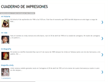 Tablet Screenshot of cuadernodeimpresiones1.blogspot.com