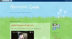 Desktop Screenshot of matildassaga.blogspot.com