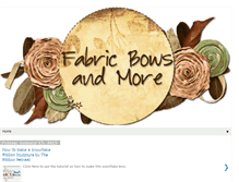 Tablet Screenshot of fabricbowsandmore.blogspot.com