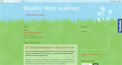 Desktop Screenshot of healthystartreading.blogspot.com