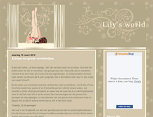 Tablet Screenshot of lilyswritings.blogspot.com