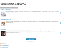 Tablet Screenshot of conozcamos-a-segovia.blogspot.com