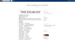 Desktop Screenshot of exorcist-kunye.blogspot.com