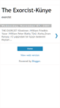 Mobile Screenshot of exorcist-kunye.blogspot.com